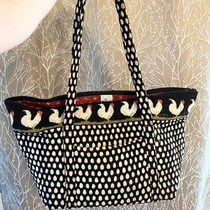 Vera Bradley Chanticleer bag CHICKENS!